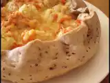 Recette Tarte au chou-fleur, saumon fumé et gouda jeune