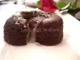 Recette Moelleux au cœur coulant chocolat blanc et griottine® pour la saint-valentin
