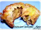 Recette Financiers aux figues et noisettes