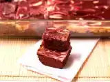Recette Red velvet cheesecake brownie