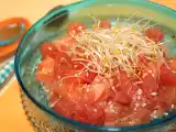 Recette Tartare saumon, pamplemousse et citron