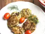 Recette Galettes de courgettes et feta