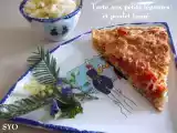 Recette Tarte aux petits légumes et poulet fumé du petit bistro