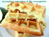 Recette Gaufres sucrées à la courgette
