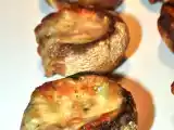 Recette Champignons farcis à la crème de mozzarella persillée