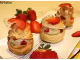 Recette Choux à la crème patissière, vanille et fraises