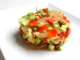 Recette Ceviche vegetarien aux suprêmes de pamplemousse