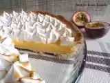 Recette Tarte aux fruits de la passion meringuée