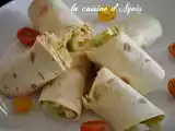 Recette Wraps de poulet au curry