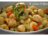 Recette Risotto aux champignons et aux noix de pétoncles