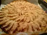 Recette Tarte fine pomme, banane et amandes
