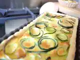 Recette Quiche à la courgette et fromage de brebis