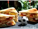 Recette Club sandwich poulet