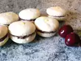 Recette Macarons chocolat blanc et cerise
