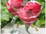 Recette Sorbet minute aux framboises et liqueur de malibu