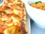 Recette Tarte poireau saumon sur chèvre frais !!!