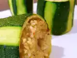Recette Cannellonis de courgette & semoule