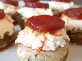 Recette Champignon farci philadelphia & chorizo