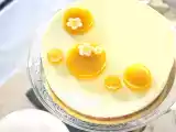 Recette Entremets mangue passion insert framboise