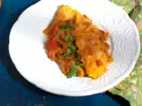 Recette Poisson mariné aux poivrons et tomates