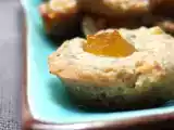 Recette Financiers au gruyère, noisette et abricots secs d'anne