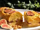 Recette Cake feta figues noix