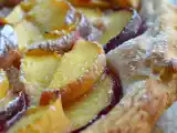 Recette Tarte fine pêches et nectarines