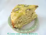 Recette Gâteau aux kiwis