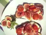 Recette Tartine d’aubergine, figues, ricotta et jambon de parme