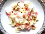Recette Salade de saison aux noix, poire, comté et grenade