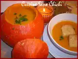 Recette Potage de potimarron en soupière et ses petits croûtons