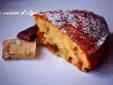 Recette Gâteau au nougat et au chocolat au lait au caramel