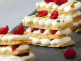 Recette Mille-feuille framboises