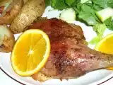 Recette Cuisse de canard à l'orange...