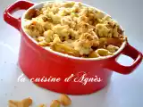 Recette Crumble poulet coco à la cacahuète