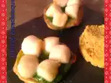 Recette Croustades de noix de saint-jacques à la persillade