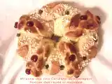 Recette Brioche des rois catalane au massepain (roscon des reyes al mazapan)