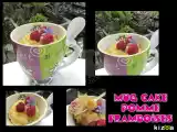 Recette Mug cake pomme framboise