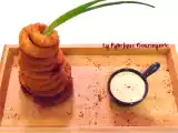 Recette Onions rings sauce chipotle aïoli