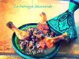 Recette Tajine de poulet au miel, oignons et raisins secs