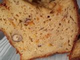 Recette Cake au thon - poivrons jaunes et noisettes