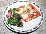 Recette Pizza artichaut, champignons, mozzarella
