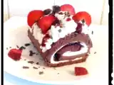 Recette Gâteau roulé choco fraise