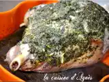 Recette Gigot d'agneau rôti à l'ail et aux fines herbes