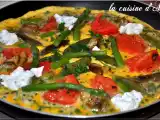 Recette Omelette aux légumes de saison