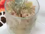 Recette Verrine façon salade de pommes de terre