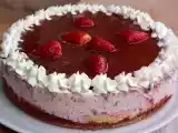 Recette Entremet aux fraises, citron et croquant coco