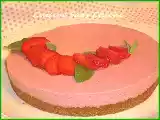 Recette Bavarois aux fraises sans cuisson sur spéculoos