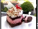 Recette Cheesecake cookies mousse fromage-blanc à la fraise et sa gelée de coulis meringué