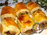 Recette Feuilletés maison à la viande haché